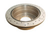 DBA 96-97 Lexus LX450 / 8/92+ Toyota Landcruiser Rear Drilled & Slotted Street Series Rotor - DBA786X Photo - Close Up