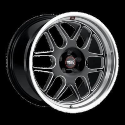 Weld Solana 18x9.5 / 5x120.65 BP / ET0 / 78.1mm Bore - Gloss Black MIL DIA Wheel - S11089563525 Photo - Primary