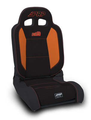 PRP EnduroDaily Reclining Suspension Seat - Black/Orange Tweed - Passenger - A8701045-50-207 Photo - Primary