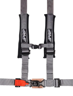 PRP 4.2 Harness with Latch / Link Lap Belt- Silver - SB4.2LL-S Photo - Primary