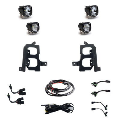 Baja Designs GMC 2020-22 Sierra 2500HD/3500HD S1 Dual Fog Pocket Light Kit - 447855 User 1