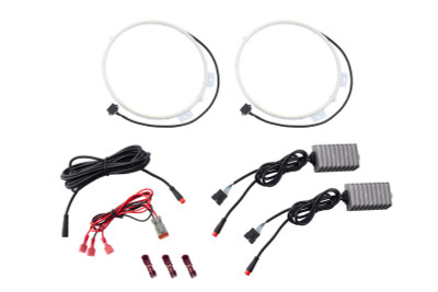 Diode Dynamics 18-21 Jeep JL Wrangler/Gladiator RGBW HD LED Halos - DD2290 Photo - Primary