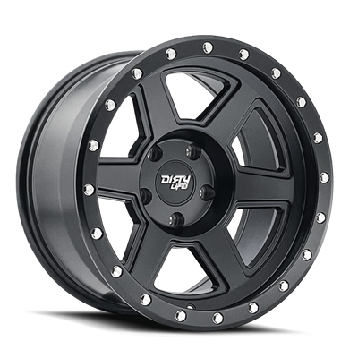 Dirty Life Compound 9315 18x9 / 6-135 BP / -12mm Offset / 87.1mm Hub Matte Black Wheel - 9315-8936MB12 Photo - Primary