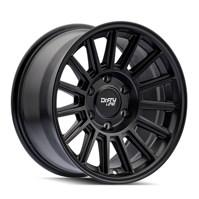 Dirty Life Journey 9316 17x8.5 / 6-139.7 BP / 0mm Offset / 106mm Hub Matte Black Wheel - 9316-7883MB Photo - Primary