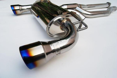 Invidia 09+ EVO 10 Q300 Titanium Tip Cat-back Exhaust - HS09MEXG3T Photo - Primary