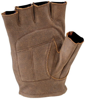 Kuryakyn Leather By River Road Buster Vintage Shorty Gloves Black - 3XL - 094465 User 1