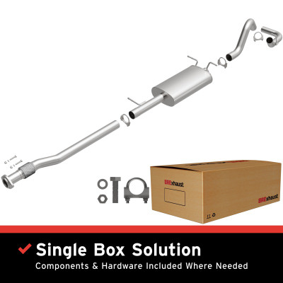 MagnaFlow BRE Exhaust Kit 07-08 Sierra Silverado 1500 4.8L - 106-0464 Photo - Primary