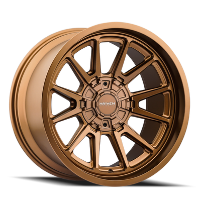 Mayhem 8116 Intrepid 20x9 / 8x165.1 BP / 0mm Offset / 125.2mm Hub Matte Bronze Wheel - 8116-2981MZ Photo - Primary