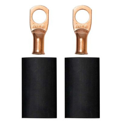 Moroso 3/8in Dia Stud 6 GA Wire Crimp/Solder Battery Cable Terminal Kit (2 Pack) - 74168 User 1
