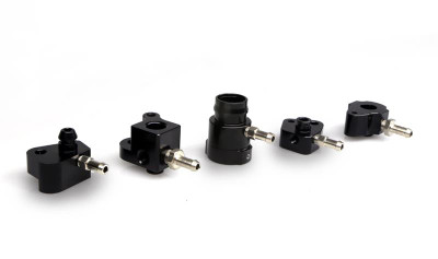 Turbosmart Boost Reference Adapter Ford 09+ Fiesta/Focus Ecoboost - Black - TS-0720-1003 Photo - Primary