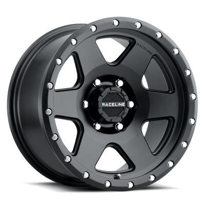 Raceline 946B Boost 18x8in / 5x114.3 BP / 35mm Offset / 72.62mm Bore - Satin Black Wheel - 946B-78012+35 Photo - Primary