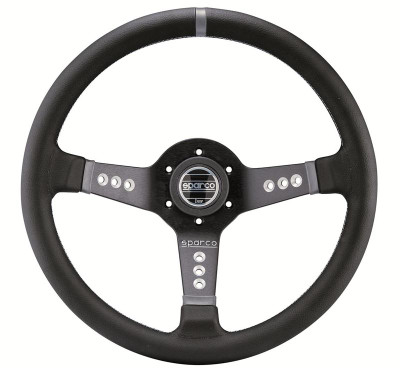 Sparco Strwhl L777 Leather Black - 015L800PL Photo - Primary