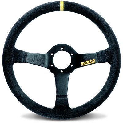 Sparco Strwhl 345 Suede Black - 015R345MSN Photo - Primary