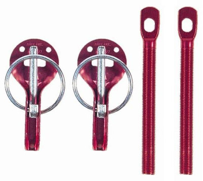 Sparco Hood Pin Red - 01606AR Photo - Primary