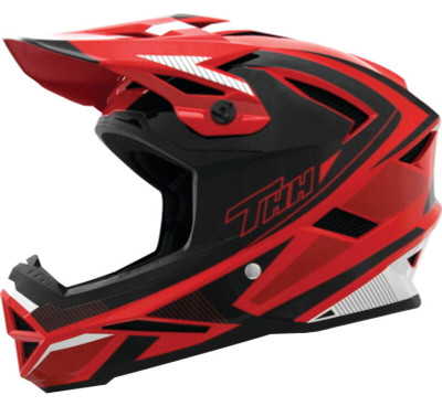 THH Helmets T-42 BMX Acceler Red/White - 2XL - 644059 Photo - Primary