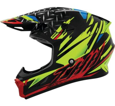 THH Helmets T710XR Assault Yellow/Red - Small - 646193 Photo - Primary
