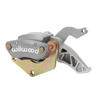 Wilwood Caliper-MC4 Mechanical-R/H - Silver w/No Logo 2.00in Piston .81in Disc - 120-17477 Photo - Primary