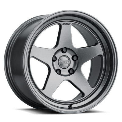 Kansei K12G Knp 18x9.5in / 5x114.3 BP / 22mm Offset / 73.1mm Bore - Gunmetal Wheel - K12G-189512+22 Photo - Primary