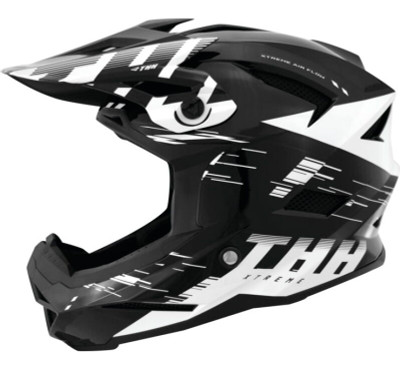 THH Helmets T-42 BMX Xtreme  Black/White Youth - Medium - 647910 Photo - Primary