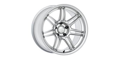 Kansei K17H Seven 18x9.5in / 5x100 BP / 22mm Offset / 73.1mm  Bore - Hyper Silver - K17H-189516+22 Photo - Primary