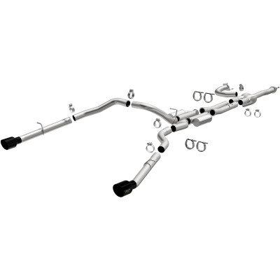 MagnaFlow 21-24 RAM 1500 TRX SPEQ Series Cat-Back Performance Exhaust System w/ Black Chrome Tips - 19705 Photo - Primary