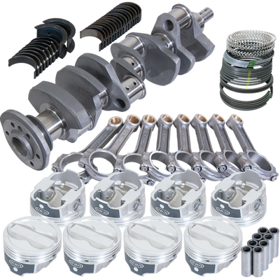 Eagle Chevy LT1 350 1Pc 3.750in Crank 6.000in I-Beam Rods -18cc 4.030in Pistons Rotating Assembly - 62303L030 Photo - Primary