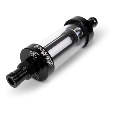 Edelbrock 3/8in i.d. Hose Clear View Fuel Filter - 8748 Photo - Primary