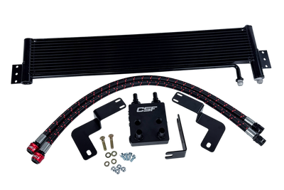 CSF 2021+ Ford Bronco 2.7L EcoBoost External Transmission Oil Cooler Kit - 8350 User 1
