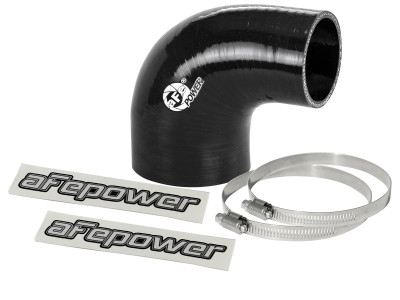 afe Magnum FORCE Intake Coupling Kit (2-3/4 IN ID to 2 IN ID x 90 Deg.) Elbow Coupler - Black - 59-00102 Photo - Primary