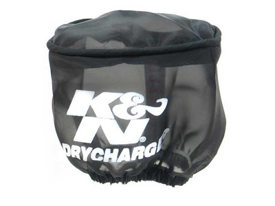 K&N Drycharger Wrap Black 3in W 4in L Closed Top - RU-0981DK Photo - Primary