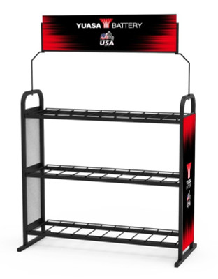 Yuasa Small Battery Rack (Holds 8-12 Batteries) - YUA900RACK User 1