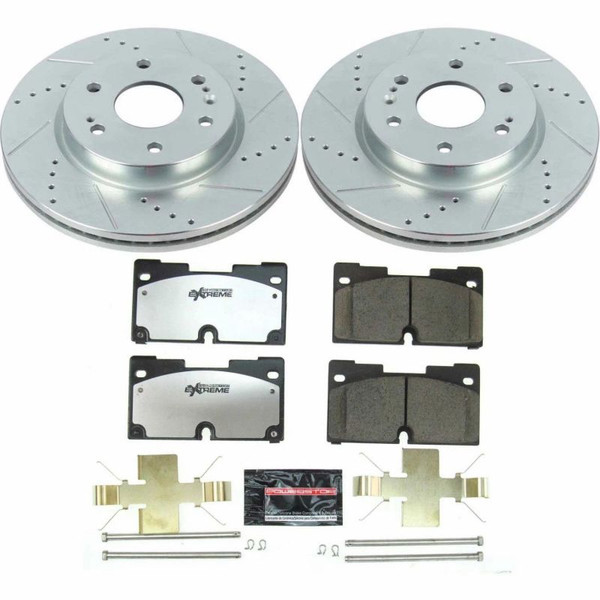 Power Stop 2019 Chevrolet Silverado 1500 Front Z36 Truck & Tow Brake Kit - K8172-36