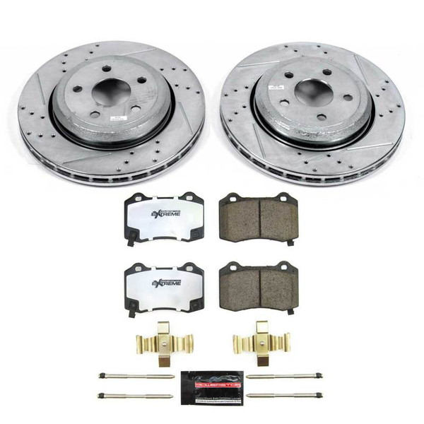 Power Stop 18-21 Jeep Grand Cherokee Rear Z26 Street Brake Kit - K8758-26