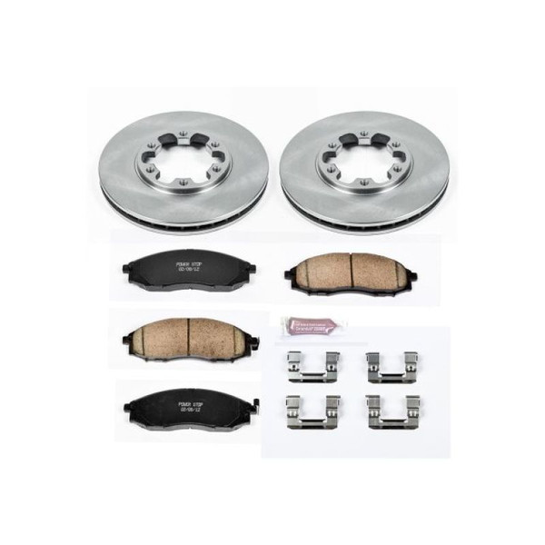Power Stop 03-04 Nissan Frontier Front Autospecialty Brake Kit - KOE1176