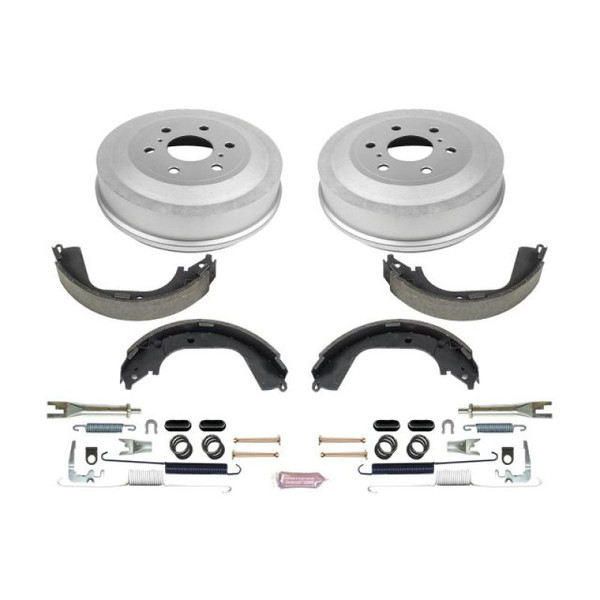 Power Stop 09-13 Chevrolet Silverado 1500 2WD Rear Autospecialty Drum Kit - KOE15411DK