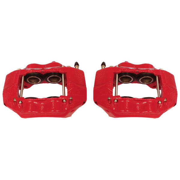 Power Stop 95-03 Toyota Tacoma Front Red Calipers w/o Brackets - Pair - S1784