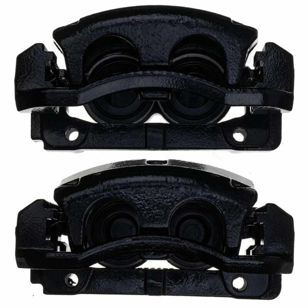 Power Stop 04-05 Ford F-150 Front Black Caliper - Pair w/Bracket - S4860BLK
