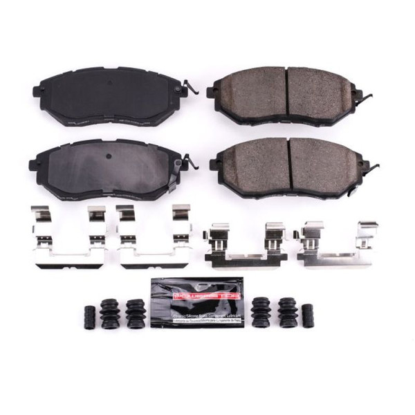 Power Stop 06-07 Subaru B9 Tribeca Front Z23 Evolution Sport Brake Pads w/Hardware - Z23-1078