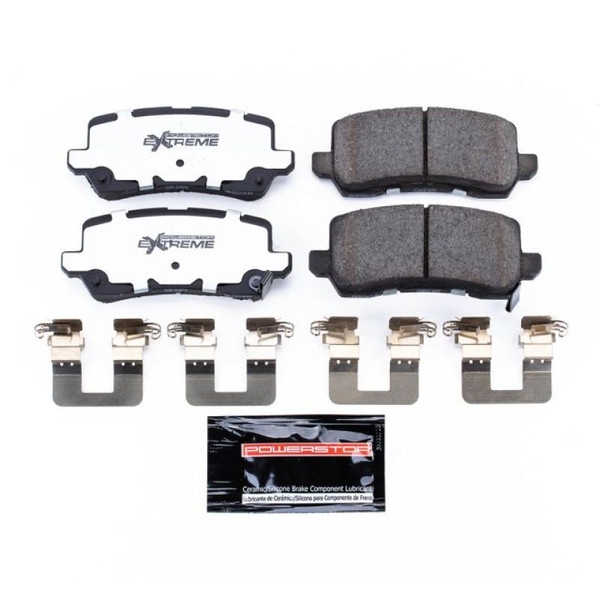 Power Stop 17-19 Acura MDX Rear Z26 Extreme Street Brake Pads w/Hardware - Z26-1698