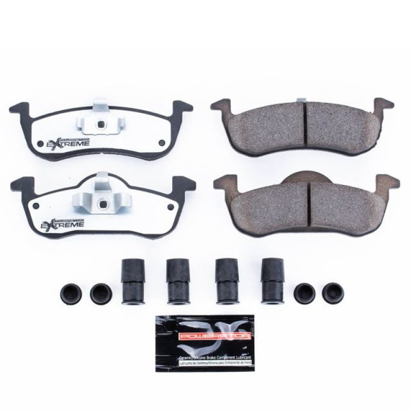 Power Stop 07-17 Ford Expedition Rear Z36 Truck & Tow Brake Pads w/Hardware - Z36-1279
