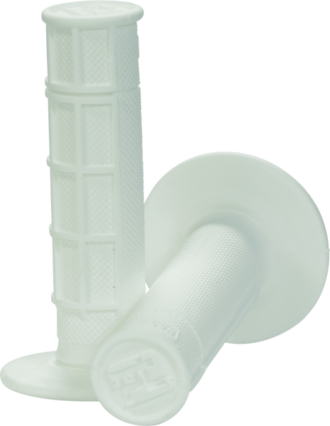 ProTaper Race Cut 1/2 Waffle Grips - White - 024034