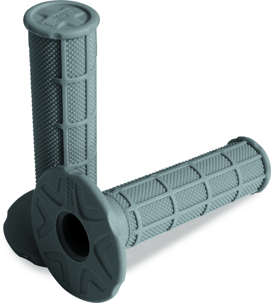 ProTaper 1/2 Waffle Grips - Soft Light Gray - 024833