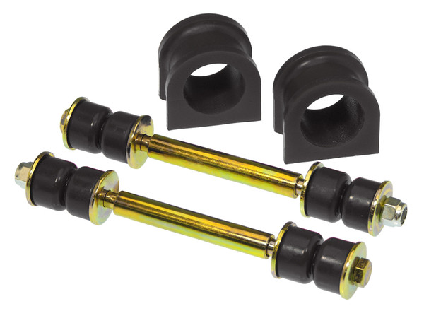 Prothane 07-14 Chevy Silverado Front Sway Bar Bushings - 36mm - Black - 7-1193-BL