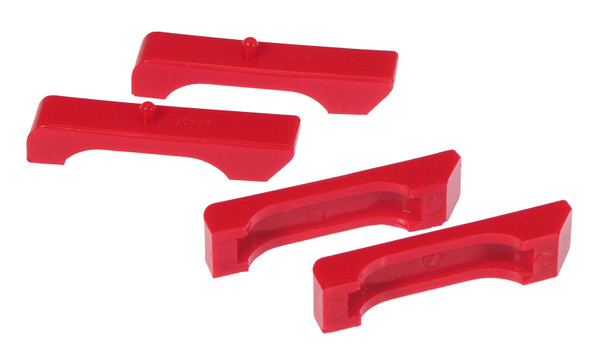 Prothane 68-87 GM Small Block Radiator Insolators - Red - 7-1711