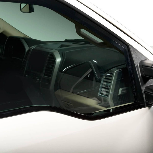 Putco 17-20 Ford SuperDuty - Crew Cab w/ Towing Mirrors Tinted Window Trim Accents (ABS Window Trim) - 98560