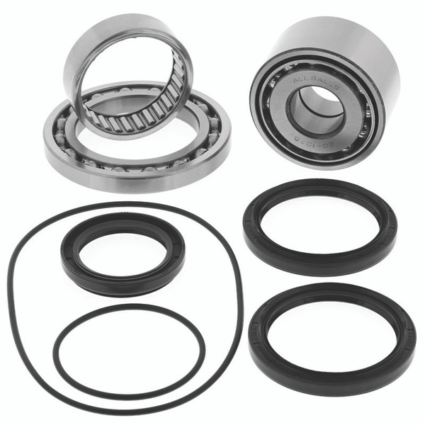 QuadBoss 07-08 Yamaha YFM400 Grizzly 4x4 Rear Differential Bearing & Seal Kit - 414568