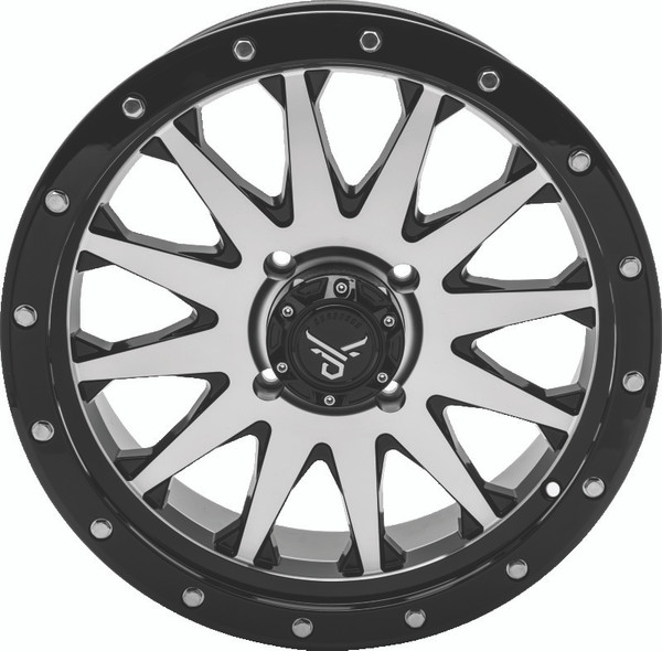 QuadBoss Wagon 18X7 - 4+3 - 4/137 - Machined - 608565 QuadBoss Wagon 18X7 - 4+3 - 4/137 - Machined - 608565