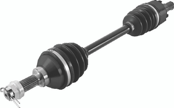 QuadBoss 06-13 Kawasaki KVF650 Brute Force 4x4i Front Left Side Rugged Axle - 609168