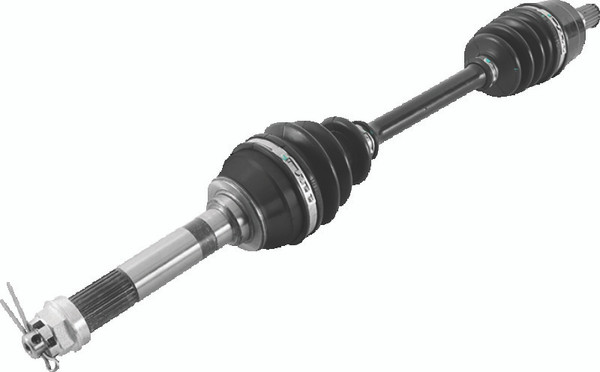 QuadBoss 18-21 Kawasaki KAF400 Mule SX Front Left Side Rugged Axle - 609174