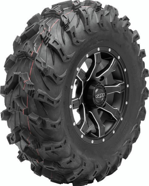 QuadBoss QBT672 Radial Mud Tire - 30x10R14 8Ply - 609317